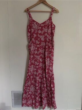 41 hawthorn beatriz maxi dress with side slit 41 Hawthorn | Dresses | 4 Hawthorn Beatriz Maxi Dress Side Slit Blue Dot